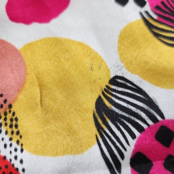 Evolve Silky Polka Dots Scarf Wrap Shawl One Size 50.5"×16" 100% Polysilk - Picture 11 of 14